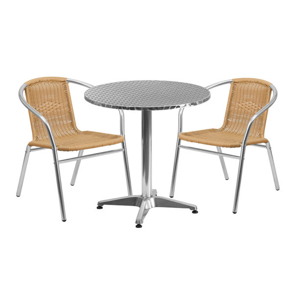 Find Set Includes Table and 2 Chairs patio table and chair sets in  Orlando at Capital Office Furniture