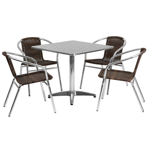 Find Set Includes Table and 4 Chairs patio table and chair sets near  Daytona Beach at Capital Office Furniture