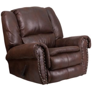 Buy Contemporary Style Espresso Fabric Recliner near  Winter Springs at Capital Office Furniture
