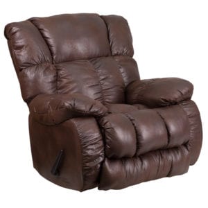 Buy Contemporary Style Espresso Fabric Recliner near  Casselberry at Capital Office Furniture