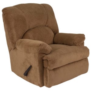 Buy Contemporary Style Camel Microfiber Recliner near  Clermont at Capital Office Furniture