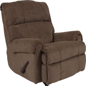 Buy Contemporary Style Bark Microfiber Recliner near  Sanford at Capital Office Furniture