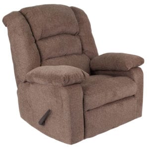 Buy Contemporary Style Cocoa Chenille Recliner near  Leesburg at Capital Office Furniture