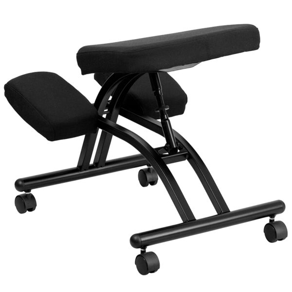 Shop for Black Mobile Kneeler Chairw/ Padded Seat and Knee Rest near  Winter Garden at Capital Office Furniture