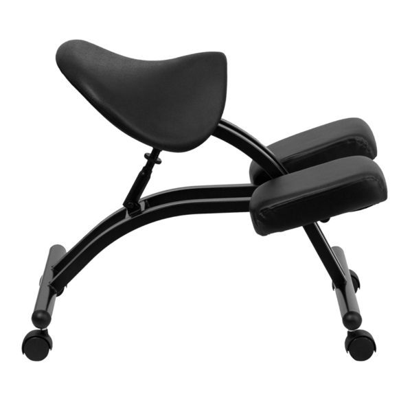 Nice Ergonomic Kneeling Office Chair w/ Saddle Seat Knee Rest Pads: 19.25"W x 10.5"D x 2.25" Thick office chairs near  Casselberry at Capital Office Furniture