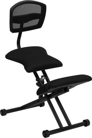 Buy Contemporary Style Black Kneeler Chair with Back in  Orlando at Capital Office Furniture
