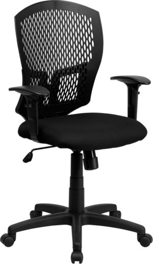 Buy Contemporary Task Office Chair Black Mid-Back Task Chair near  Daytona Beach at Capital Office Furniture
