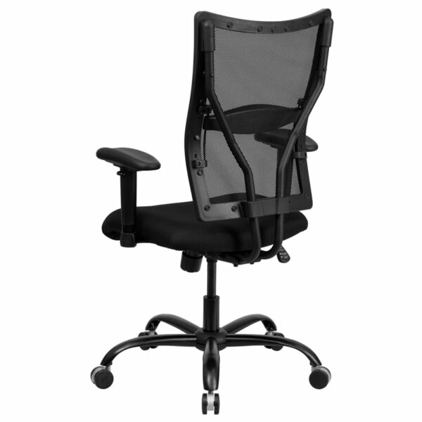 New office chairs in black w/ 2-to-1 Synchro Tilt Adjustment tilts the back and seat in unison for a comfortable seating position at Capital Office Furniture near  Apopka at Capital Office Furniture