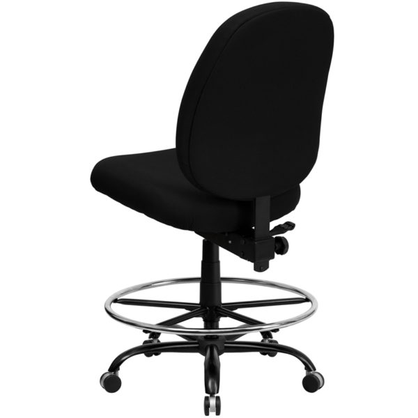 Shop for Black Fabric 400LB Draft Chairw/ Black Fabric Upholstery near  Sanford at Capital Office Furniture
