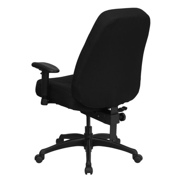 Shop for Black 400LB High Back Chairw/ Black Fabric Upholstery near  Leesburg at Capital Office Furniture