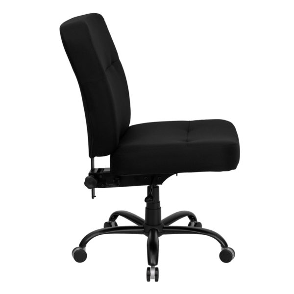 Nice HERCULES Series Big & Tall 400 lb. Rated Fabric Executive Swivel Ergonomic Office Chair w/ Rectangular Back High Back Design office chairs in  Orlando at Capital Office Furniture