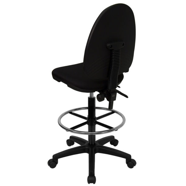 Shop for Black Fabric Draft Chairw/ Mid-Back Design near  Sanford at Capital Office Furniture
