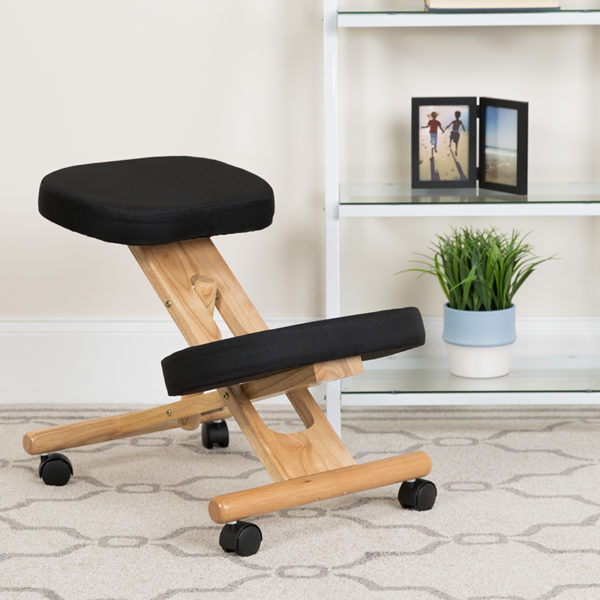 Buy Contemporary Style Black Mobile Kneeler Chair near  Leesburg at Capital Office Furniture