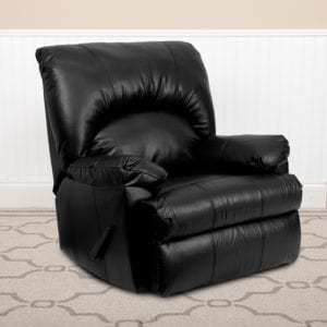 Buy Contemporary Style Black Leather Recliner near  Ocoee at Capital Office Furniture