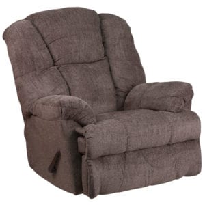 Buy Contemporary Style Pewter Chenille Recliner near  Daytona Beach at Capital Office Furniture