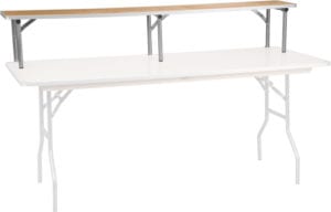 Buy Folding Table Riser 72" X 12" X 12" Bar Top Riser in  Orlando at Capital Office Furniture