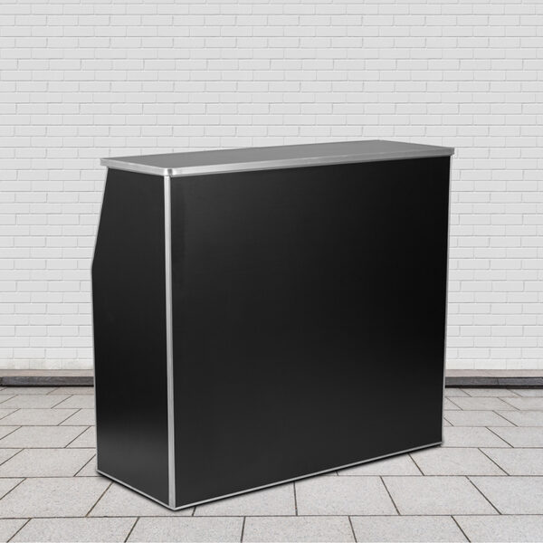 Buy Portable Bar 4' Black Foldable Bar near  Oviedo at Capital Office Furniture