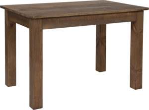 Buy Rustic Style 46x30 Rustic Farm Table near  Daytona Beach at Capital Office Furniture