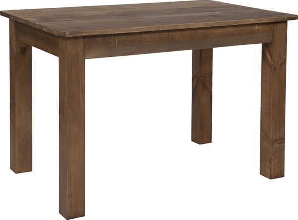 Buy Rustic Style 46x30 Rustic Farm Table near  Casselberry at Capital Office Furniture
