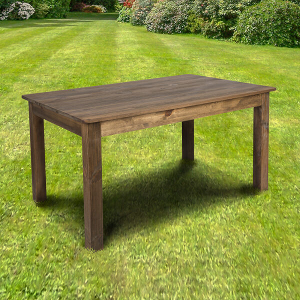 Buy Rustic Style Farmhouse Dining Room Table 60x38 Rustic Farm Table near  Clermont at Capital Office Furniture