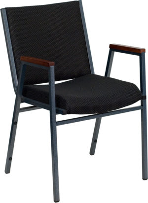 Buy Multipurpose Stack Chair Black Fabric Stack Armchair near  Clermont at Capital Office Furniture