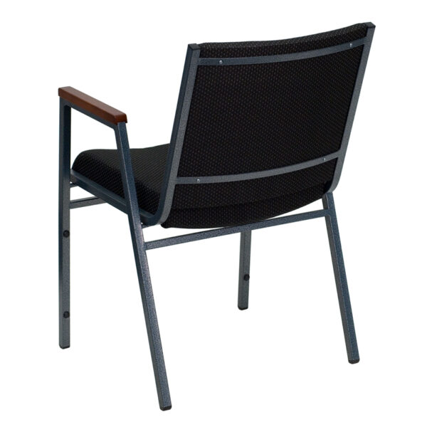 Shop for Black Fabric Stack Armchairw/ 550 lb. Weight Capacity near  Leesburg at Capital Office Furniture