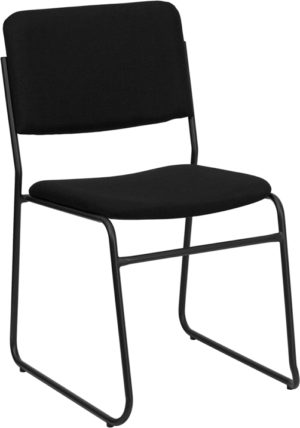 Buy Multipurpose Stack Chair Black Fabric Stack Chair near  Clermont at Capital Office Furniture