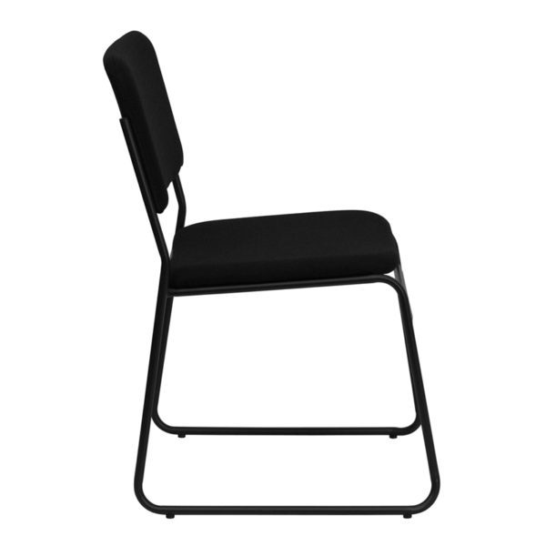 Nice HERCULES Series 1000 lb. Capacity High Density Fabric Stacking Chair w/ Sled Base Stack Quantity: 30 office guest and reception chairs near  Lake Buena Vista at Capital Office Furniture