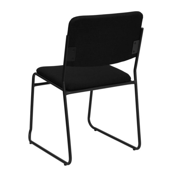 Shop for Black Fabric Stack Chairw/ 1000 lb. Weight Capacity near  Clermont at Capital Office Furniture