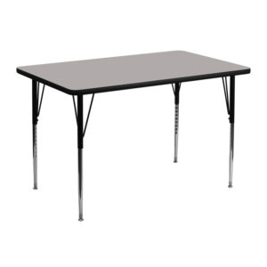Buy Popular Rectangular Activity Table 30x48 REC Grey Activity Table in  Orlando at Capital Office Furniture