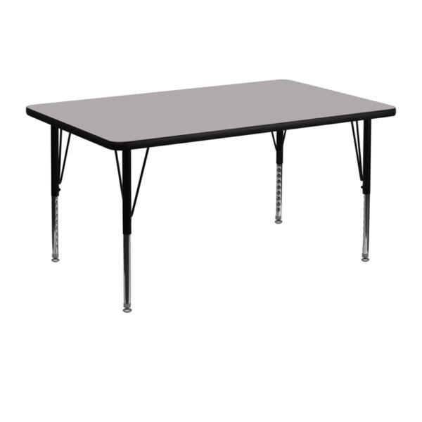Buy Popular Rectangular Activity Table 30x48 REC Grey Activity Table near  Winter Garden at Capital Office Furniture