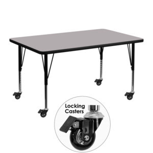 Buy Popular Rectangular Activity Table 30x48 REC Grey Activity Table in  Orlando at Capital Office Furniture
