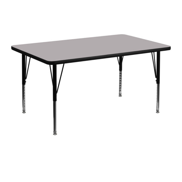 Buy Popular Rectangular Activity Table 30x48 REC Grey Activity Table near  Apopka at Capital Office Furniture