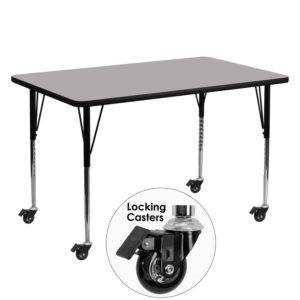 Buy Popular Rectangular Activity Table 30x60 REC Grey Activity Table in  Orlando at Capital Office Furniture
