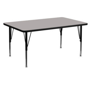 Buy Popular Rectangular Activity Table 30x60 REC Grey Activity Table in  Orlando at Capital Office Furniture