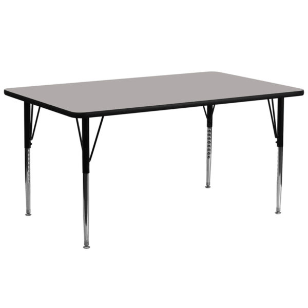 Buy Popular Rectangular Activity Table 30x72 REC Grey Activity Table near  Altamonte Springs at Capital Office Furniture