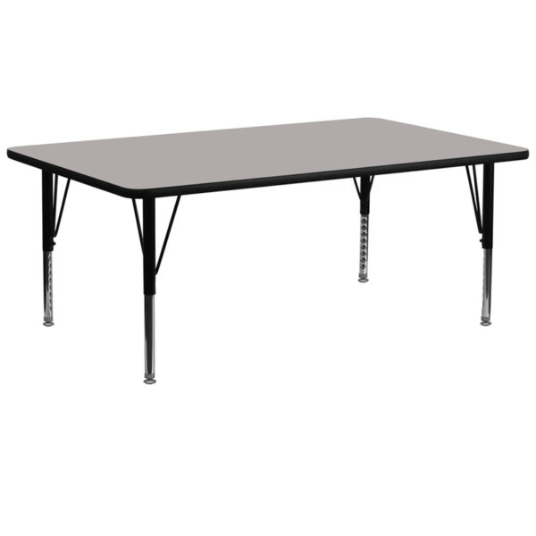 Buy Popular Rectangular Activity Table 30x72 REC Grey Activity Table near  Apopka at Capital Office Furniture