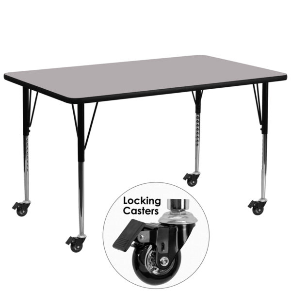 Buy Popular Rectangular Activity Table 30x72 REC Grey Activity Table near  Winter Springs at Capital Office Furniture