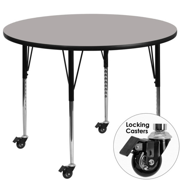 Buy Popular Round Activity Table 42 RND Grey Activity Table near  Oviedo at Capital Office Furniture