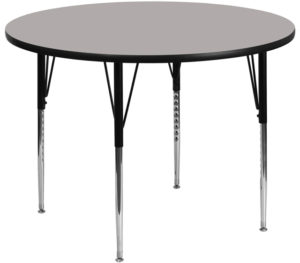 Buy Popular Round Activity Table 42 RND Grey Activity Table in  Orlando at Capital Office Furniture