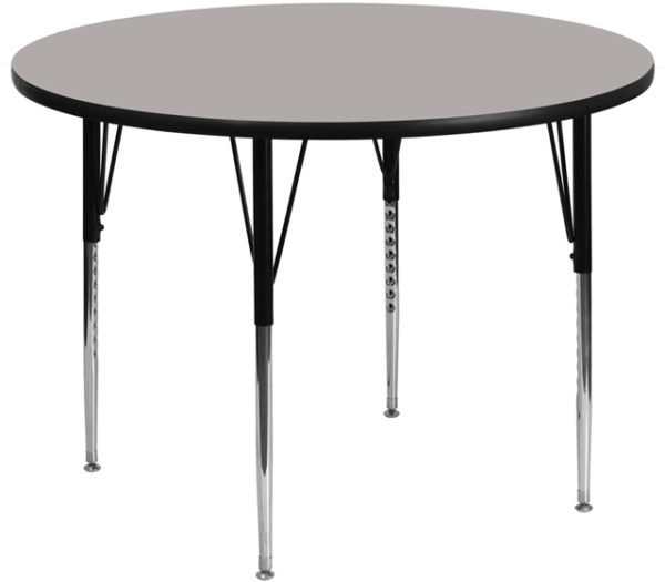 Buy Popular Round Activity Table 42 RND Grey Activity Table near  Kissimmee at Capital Office Furniture