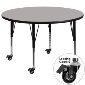Buy Popular Round Activity Table 42 RND Grey Activity Table in  Orlando at Capital Office Furniture