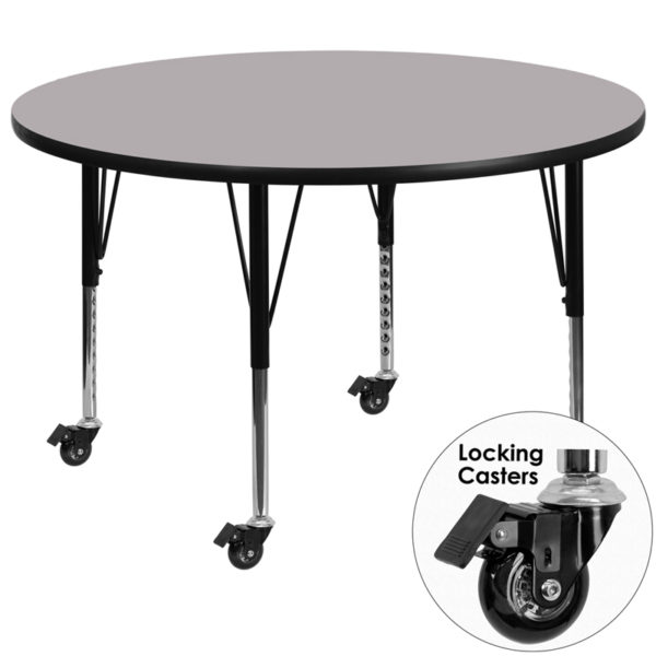 Buy Popular Round Activity Table 42 RND Grey Activity Table near  Winter Garden at Capital Office Furniture