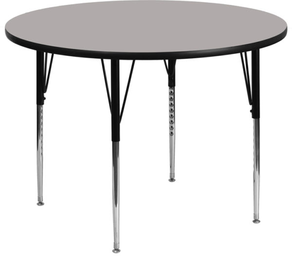 Buy Popular Round Activity Table 48 RND Grey Activity Table near  Bay Lake at Capital Office Furniture