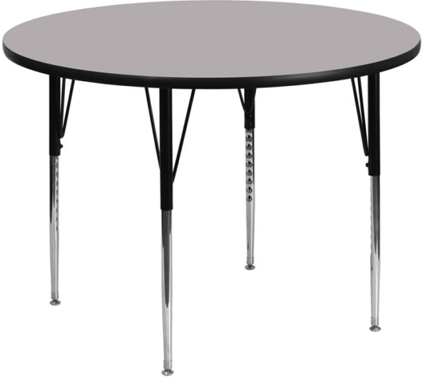 Buy Popular Round Activity Table 48 RND Grey Activity Table near  Daytona Beach at Capital Office Furniture