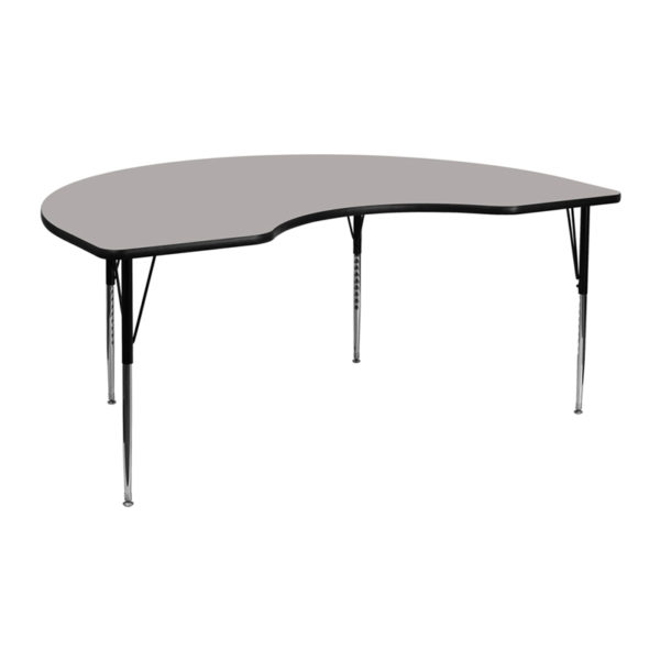 Buy Collaborative Kidney Activity Table 48x72 KDNY Grey Activity Table near  Winter Springs at Capital Office Furniture