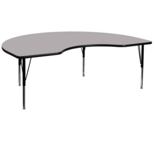 Buy Collaborative Kidney Activity Table 48x72 KDNY Grey Activity Table in  Orlando at Capital Office Furniture