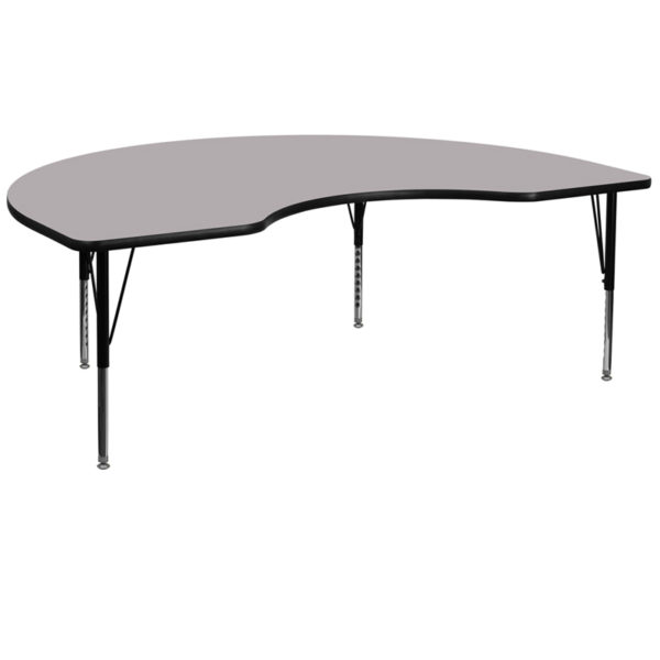 Buy Collaborative Kidney Activity Table 48x72 KDNY Grey Activity Table near  Altamonte Springs at Capital Office Furniture