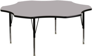 Buy Flower Shaped Activity Table 60 FLWR Grey Activity Table in  Orlando at Capital Office Furniture
