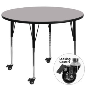 Buy Popular Round Activity Table 60 RND Grey Activity Table near  Leesburg at Capital Office Furniture